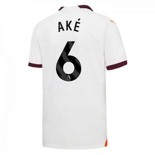 Manchester City Ake 6 Pelipaita Vieras 2023-24 Manchester City Ake 6 Pelipaita Vieras 2023-24